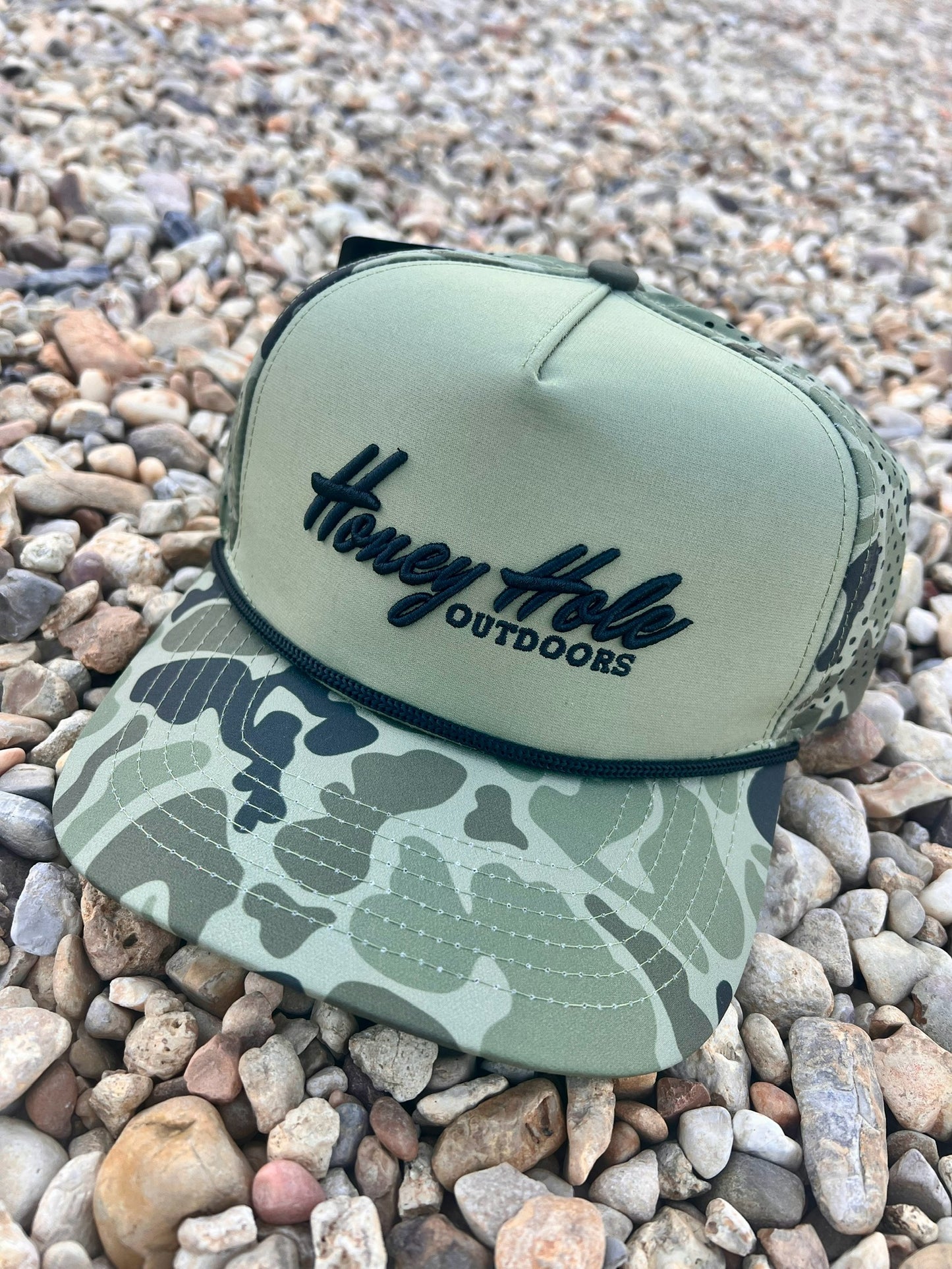 Honey Hole Outdoors- Heritage, Green Camo